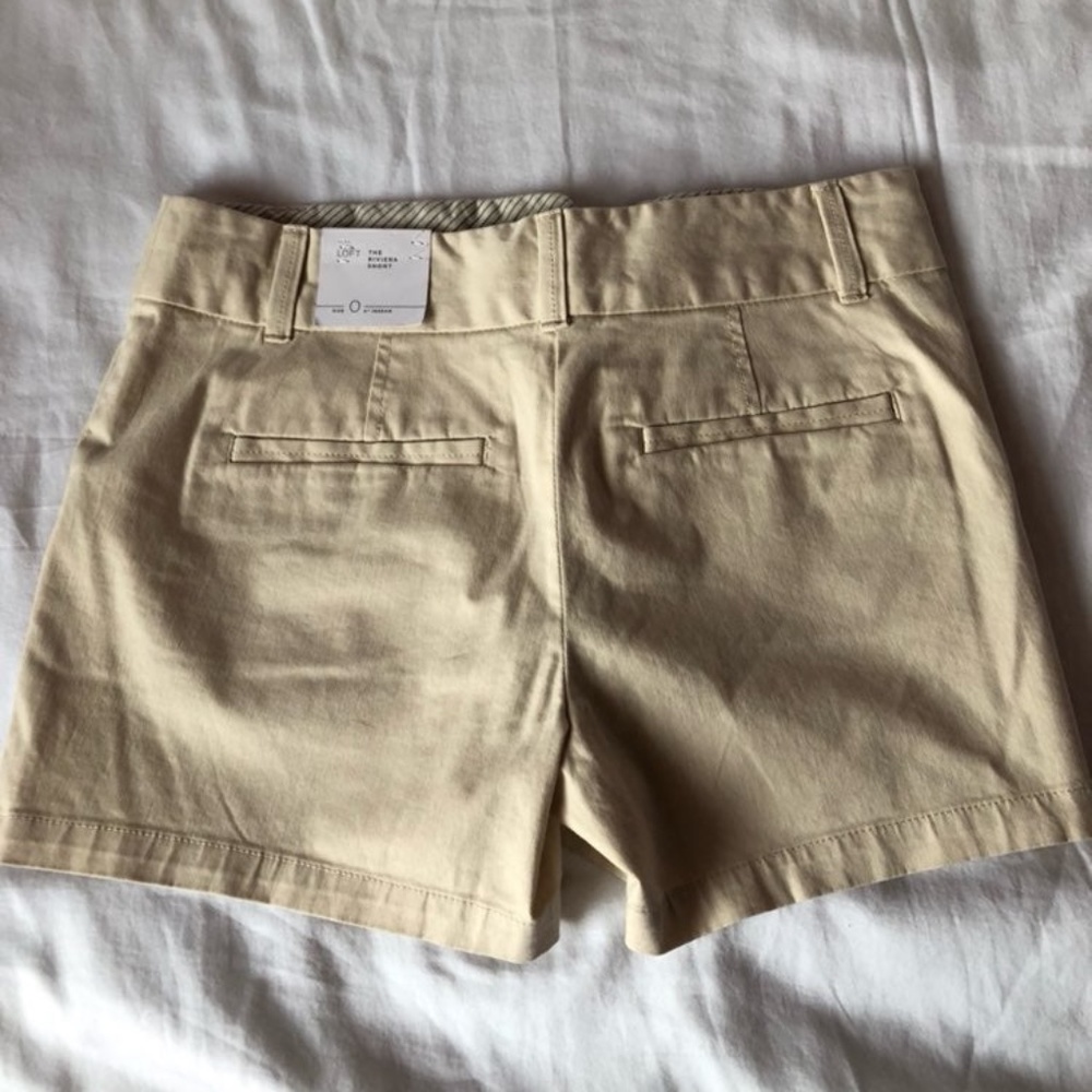 New Loft Riviera Khaki Shorts